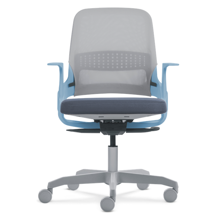 Cadeira My Chair Tela Graphite N Blue