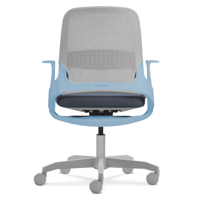 Cadeira My Chair Tela Graphite N Blue