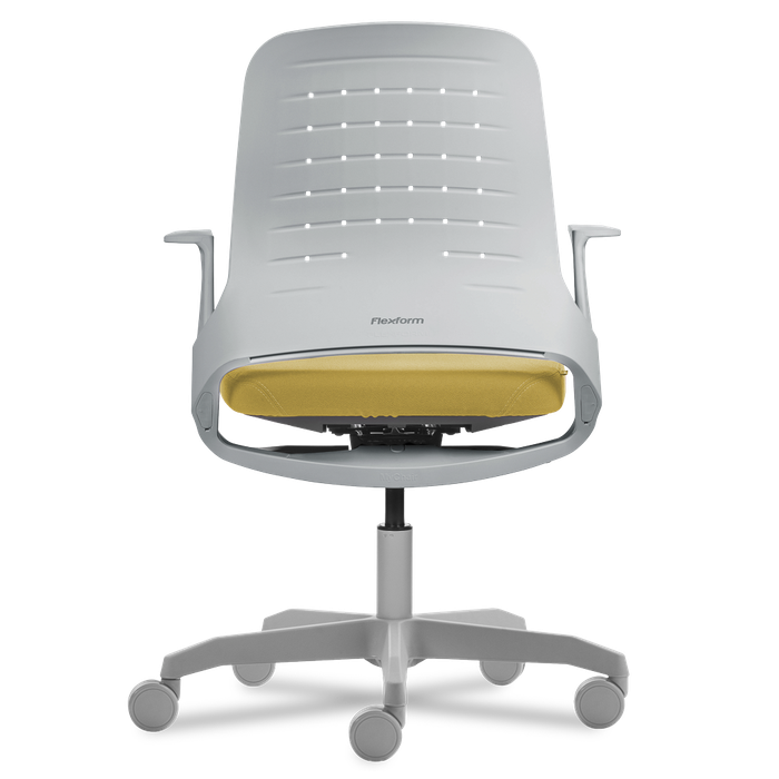 Cadeira My Chair Light Grey Yellow