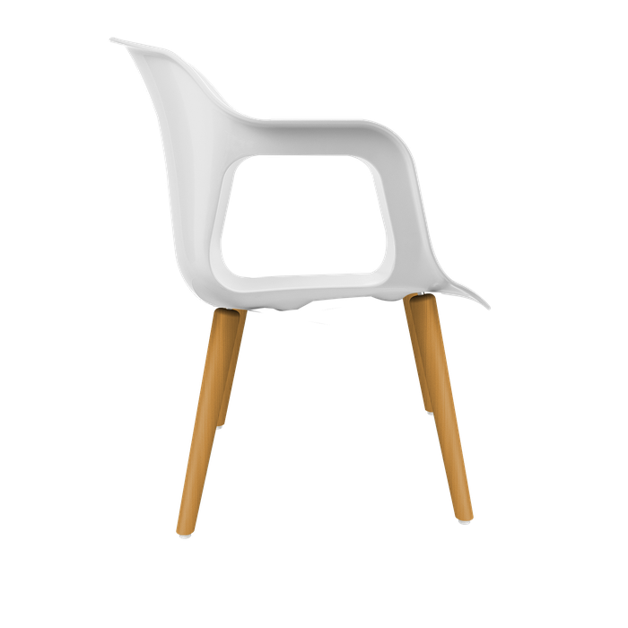Cadeira Geos Wood White