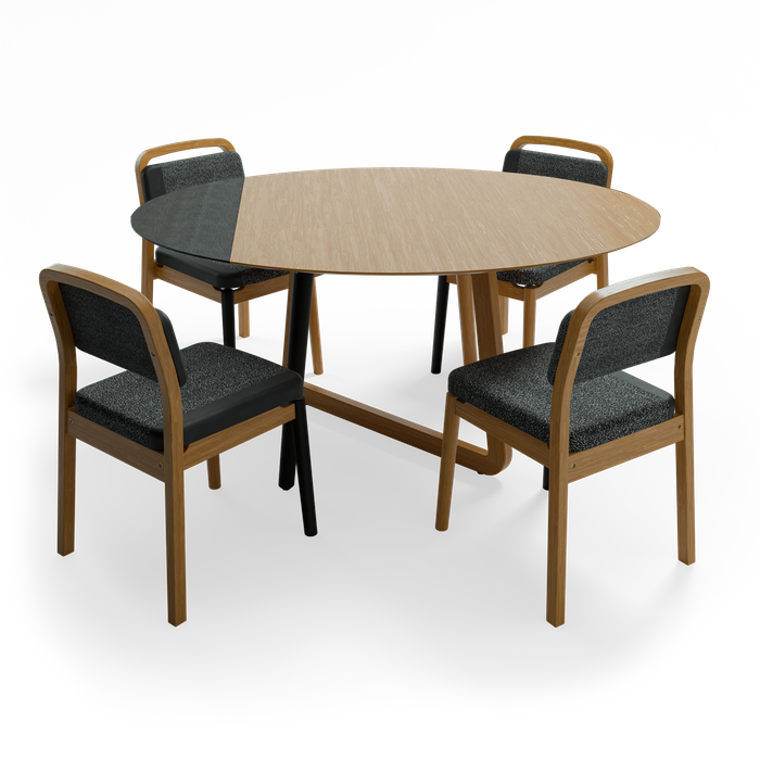 Mesa De Jantar 150 + Cadeiras INK