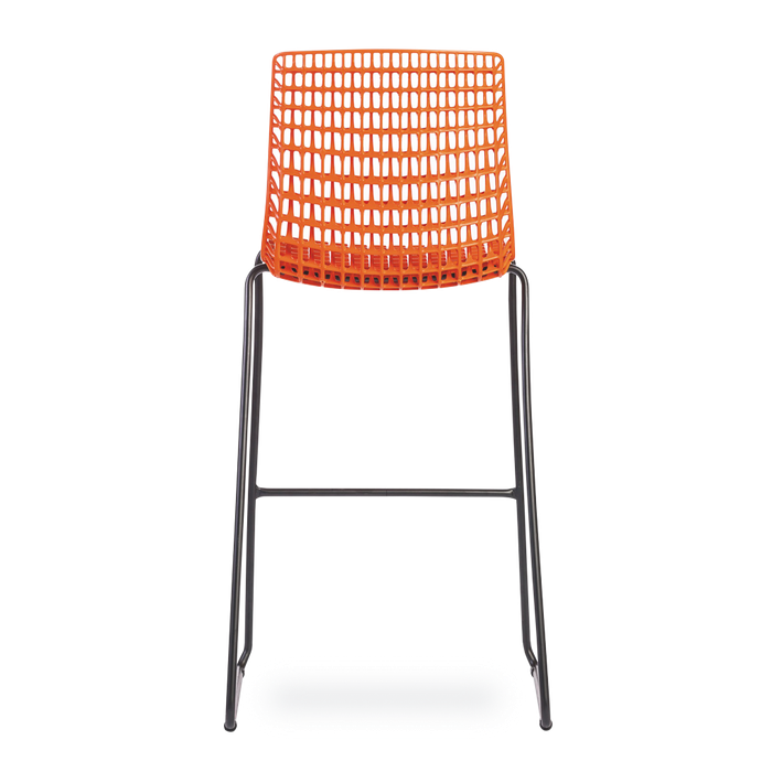 Banqueta Moiré Orange