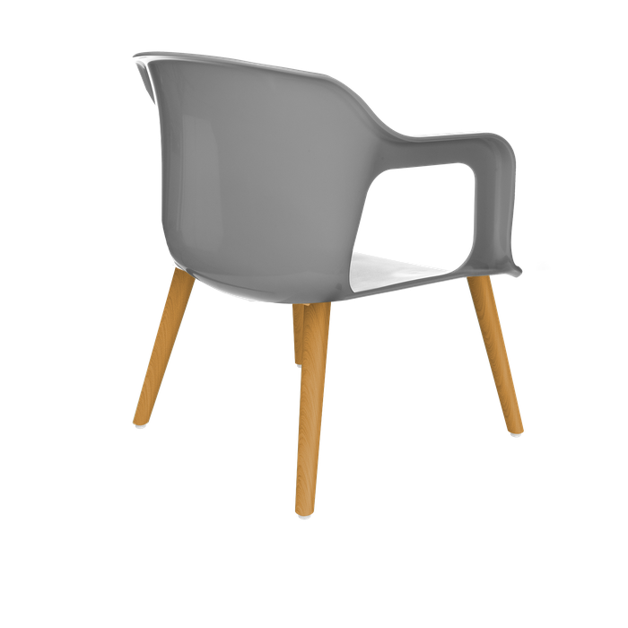 Cadeira Geos Wood Grey