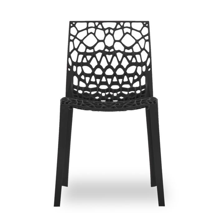 Conjunto com 4 Cadeiras Coral Grafite