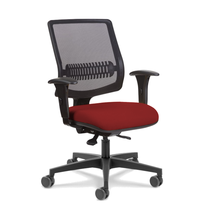 Cadeira Uni Black n Red