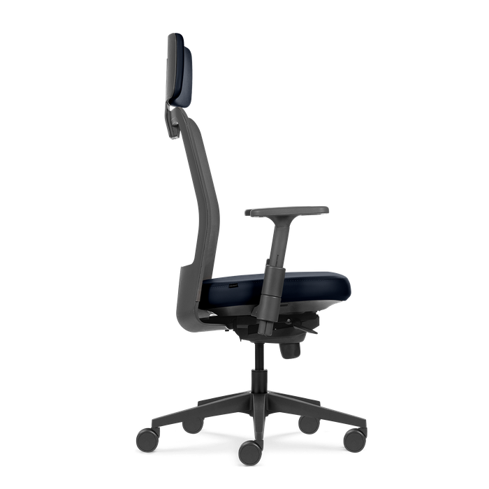 Cadeira Tecton HD Graphite N Blue