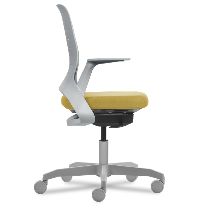 Cadeira My Chair Light Grey Yellow