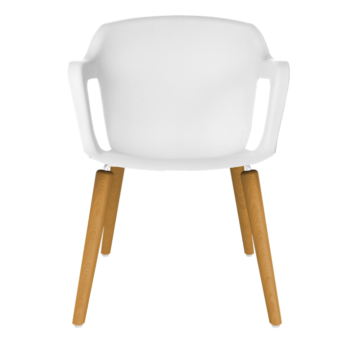 Cadeira Geos Wood White