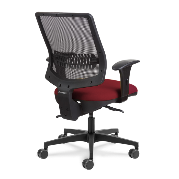 Cadeira Uni Black n Red