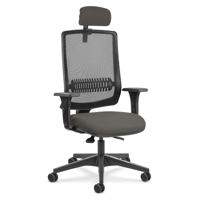 Cadeira Uni Pro Black N Grey
