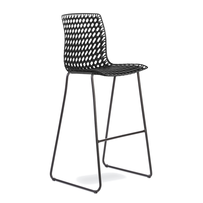 Banqueta Moiré Black