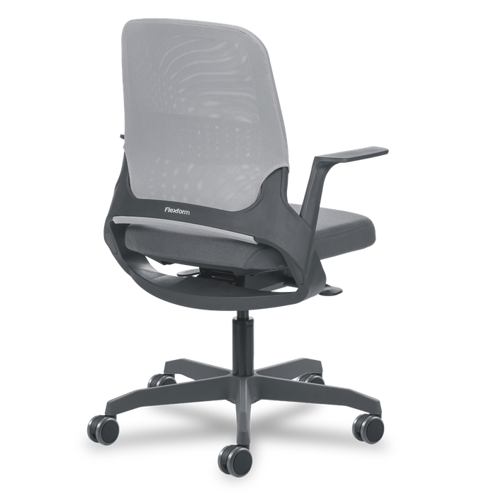Cadeira My Chair Tela Platinum Grey