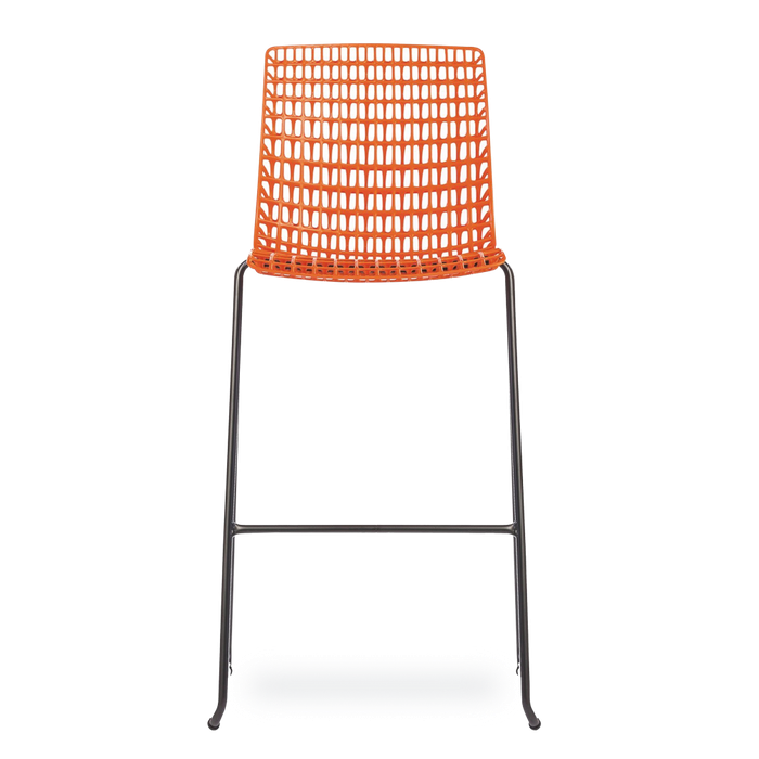 Banqueta Moiré Orange