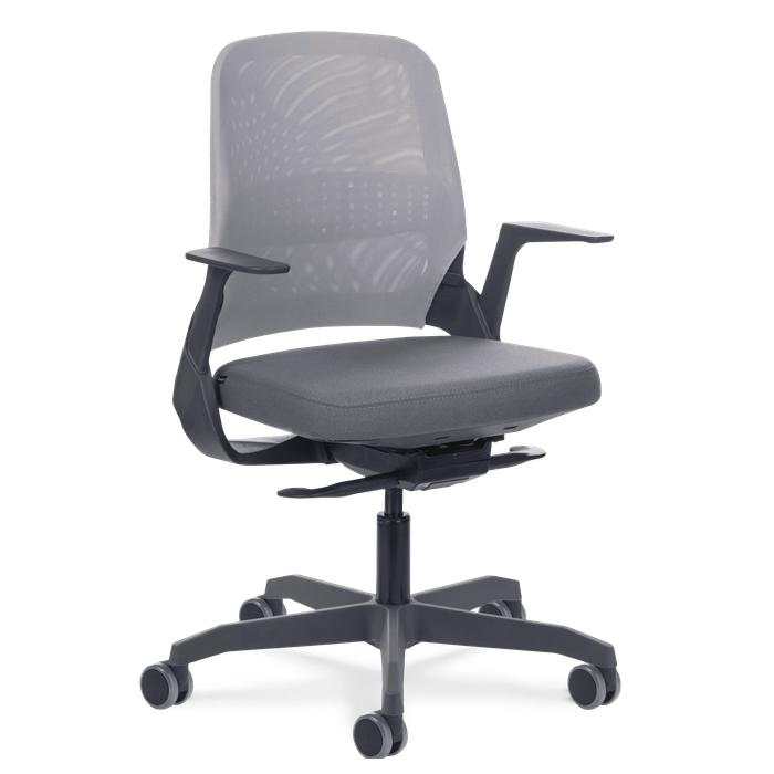Cadeira My Chair Tela Platinum Grey