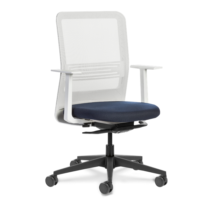 Cadeira Tecton White n Blue