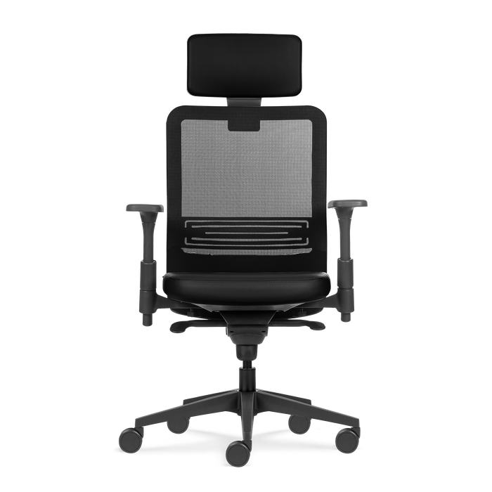 Cadeira Tecton HD Graphite N Black
