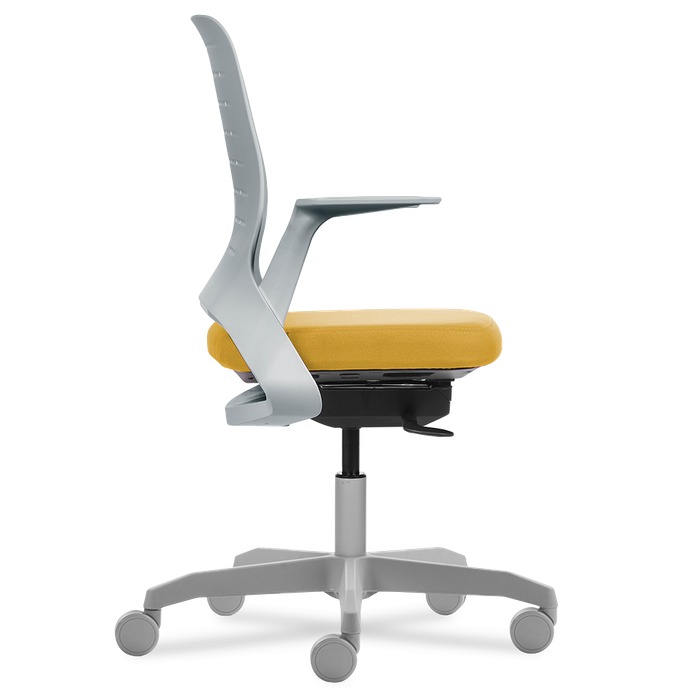 Cadeira My Chair Light Grey Yellow