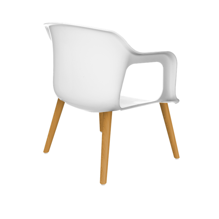 Cadeira Geos Wood White