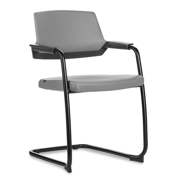 Cadeira Matrix Grey Leather