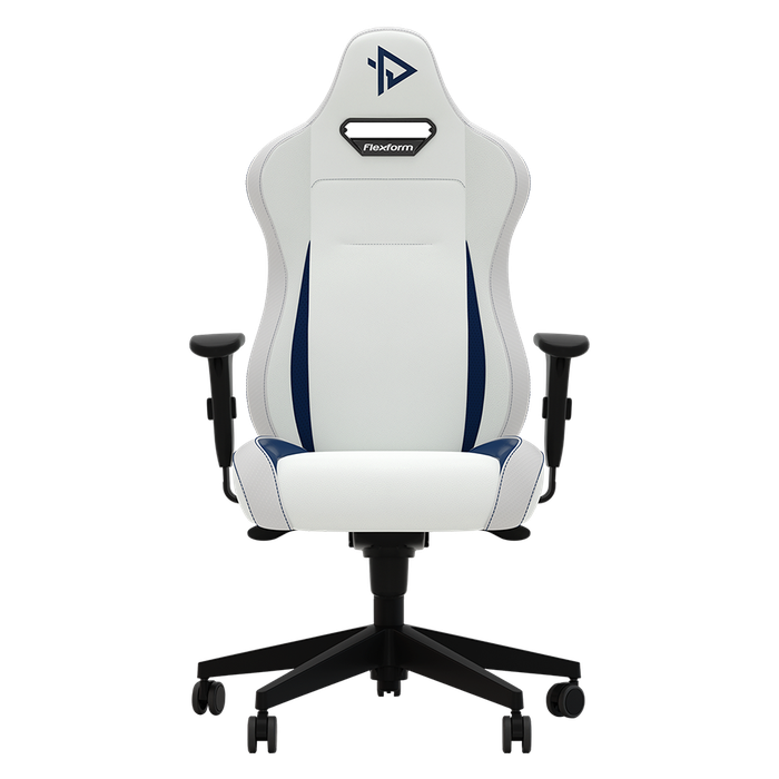 Cadeira Gamer Flexform Delta White N Blue