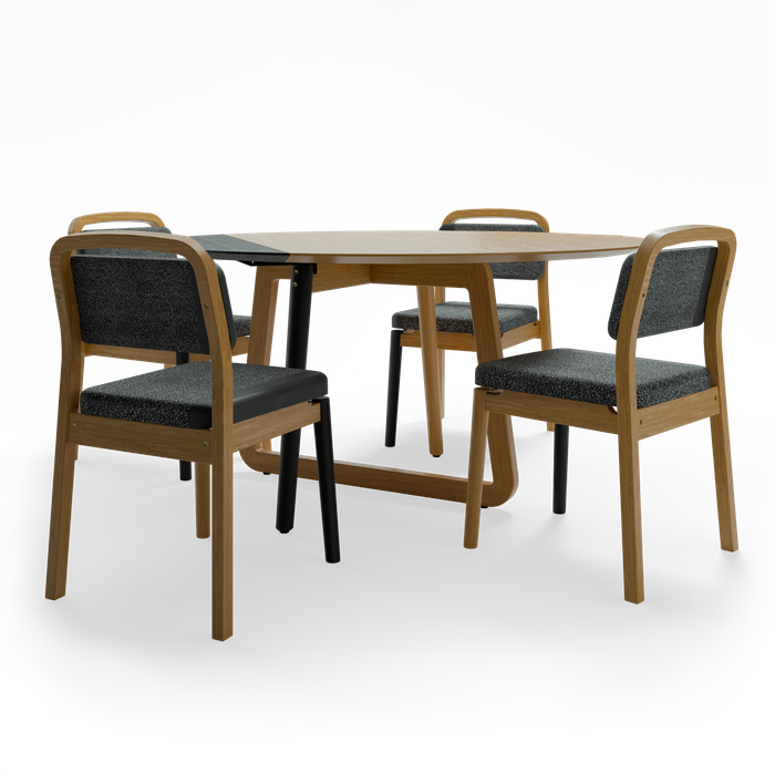 Mesa De Jantar 150 + Cadeiras INK