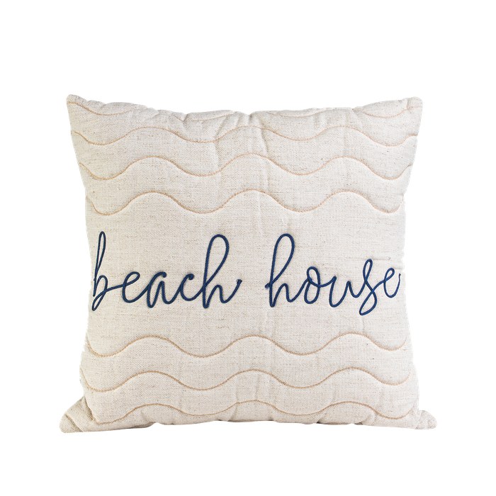 Almofada Beach House Cru