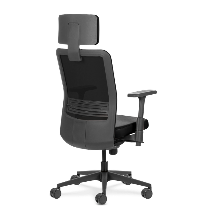 Cadeira Tecton HD Graphite N Black