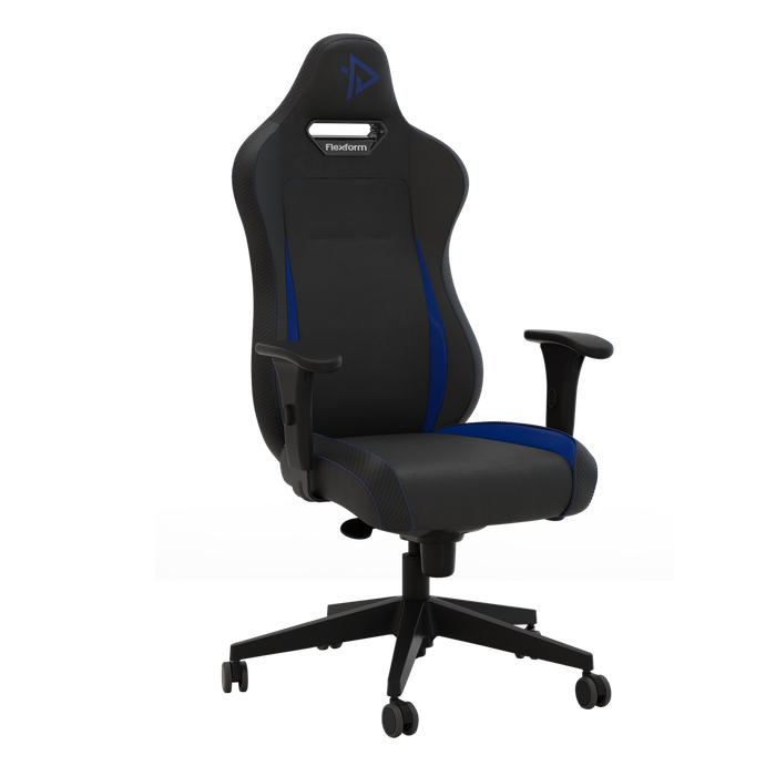 Cadeira Gamer Flexform Delta Black N Blue
