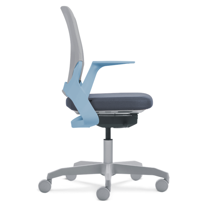 Cadeira My Chair Tela Graphite N Blue