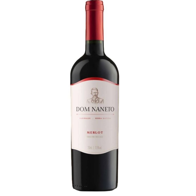 VINHO TINTO MERLOT DOM NANETO 750ML