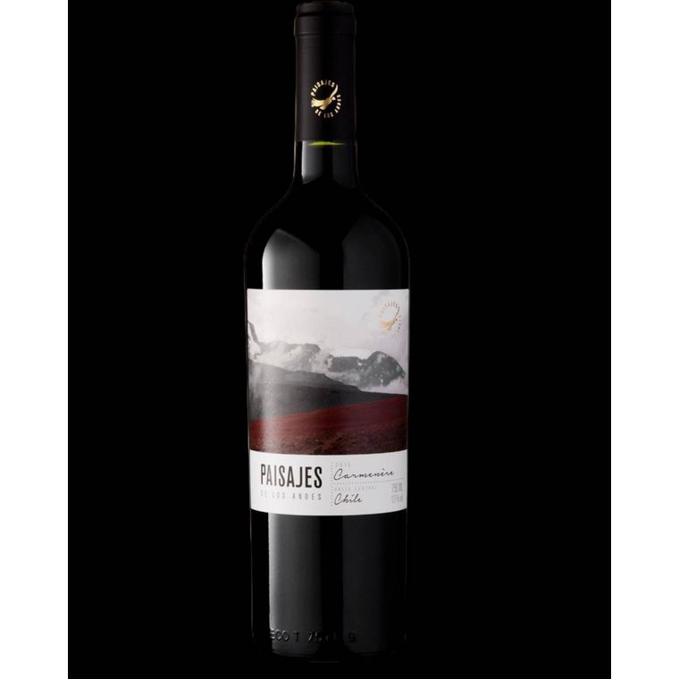 220324 - VINHO FINO TINTO SECO PAISAJES DE LOS ANDES CLASSIC CARMENERE 750ML SF 2024