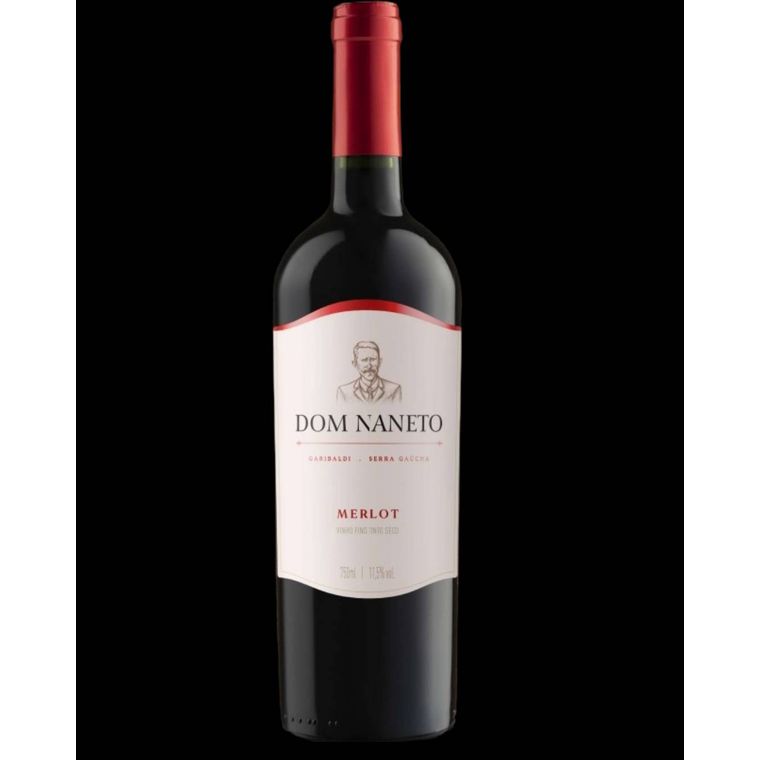 VINHO TINTO MERLOT DOM NANETO 750ML