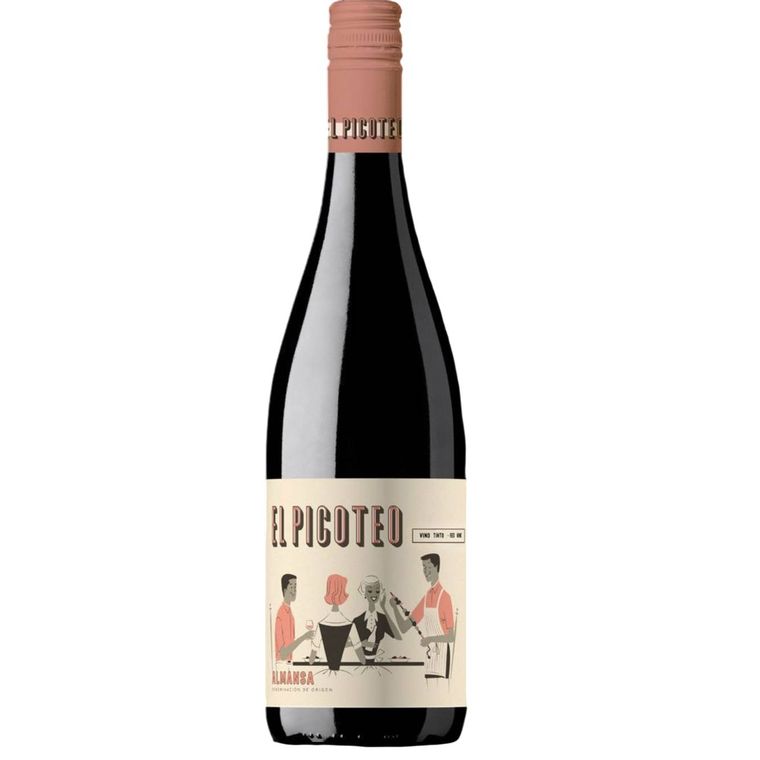 580323 - VINHO FINO TINTO MEIO SECO EL PICOTEO 750ML SF 2023