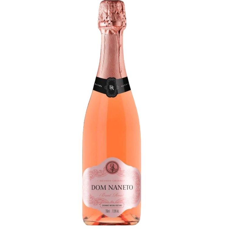 ESPUMANTE ROSE BRUT MÉTODO CHARMAT DOM NANETO 750 ML