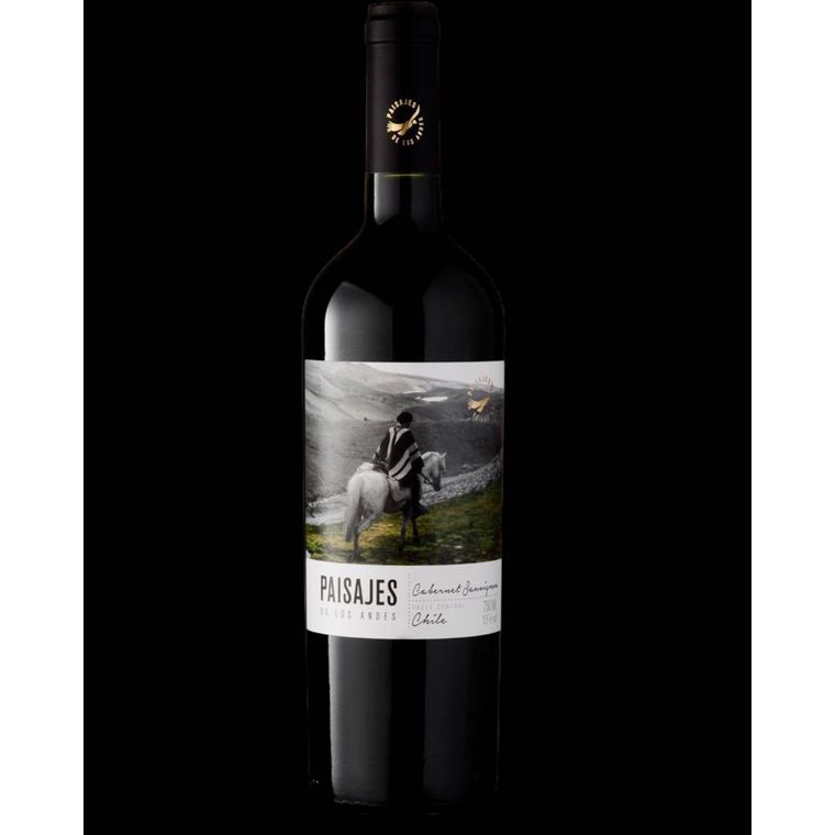 220524 - VINHO TINTO SECO DE MESA PAISAJES DE LOS ANDES CABERNET SAUVIGNON 750ML SF 2024