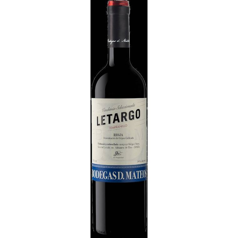 660324 - VINHO FINO TINTO SECO LETARGO TEMPRANILLO RIOJA 750ML SF 2024