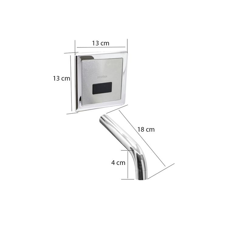 Torneira com Sensor de Parede Proflux Embutida (51.240)