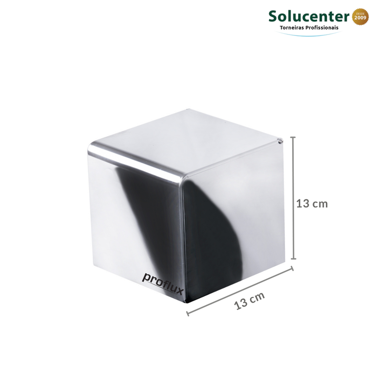Dispenser Papel Toalha C/ Chave + Papeleira Cai Cai Inox 304 Proflux 51.546