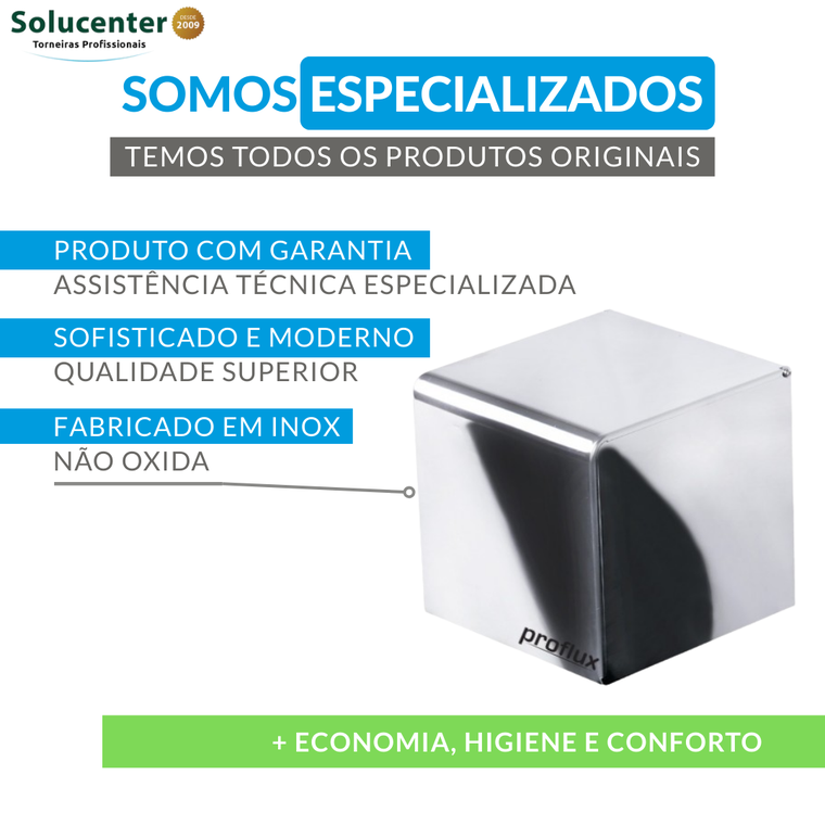 Papeleira / Dispenser inox papel higiênico interfolhado cai cai  51.158