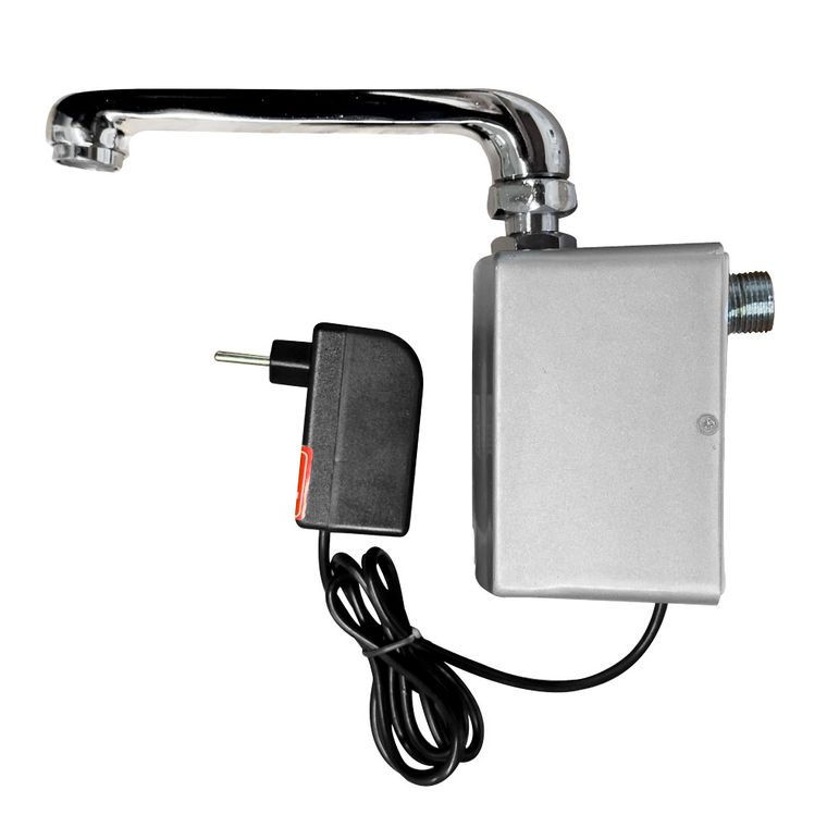 Torneira com Sensor de Parede Bivolt ou Pilhas Bica Móvel (74.006N)