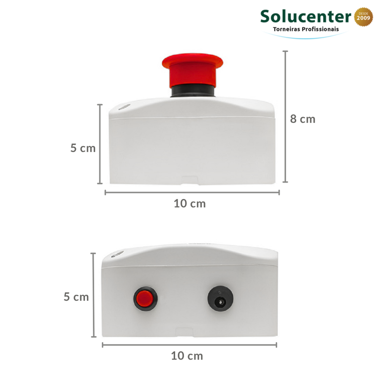 Alarme Banheiro PNE PCD NBR9050 Audiovisual com Borne para Fio Proflux 69.143