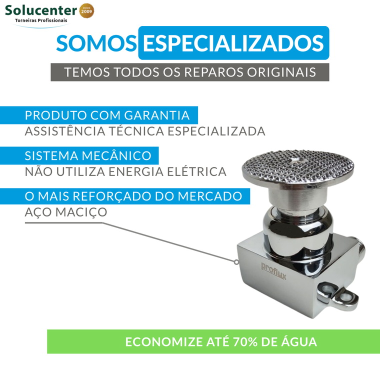 Acionador de Pedal Mecânico Torneira Proflux para Joelho 51.150