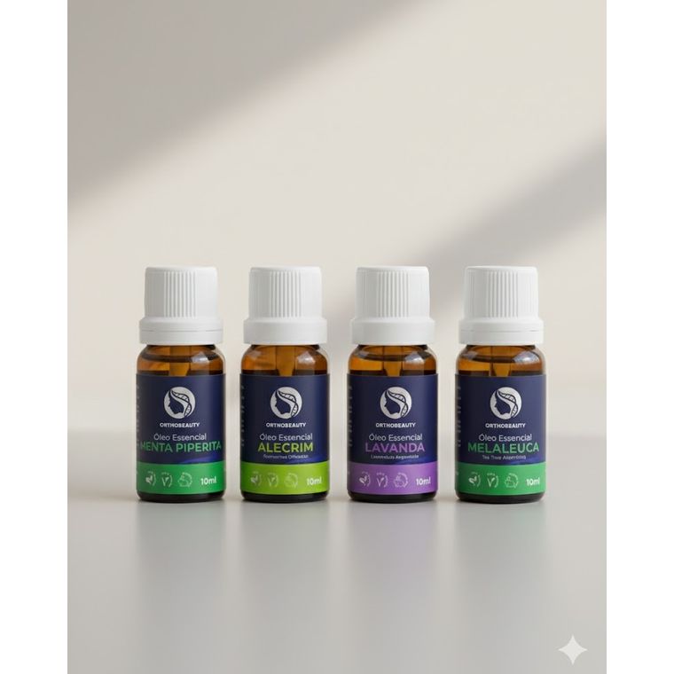 Kit 4 Óleos Essenciais - 10ml