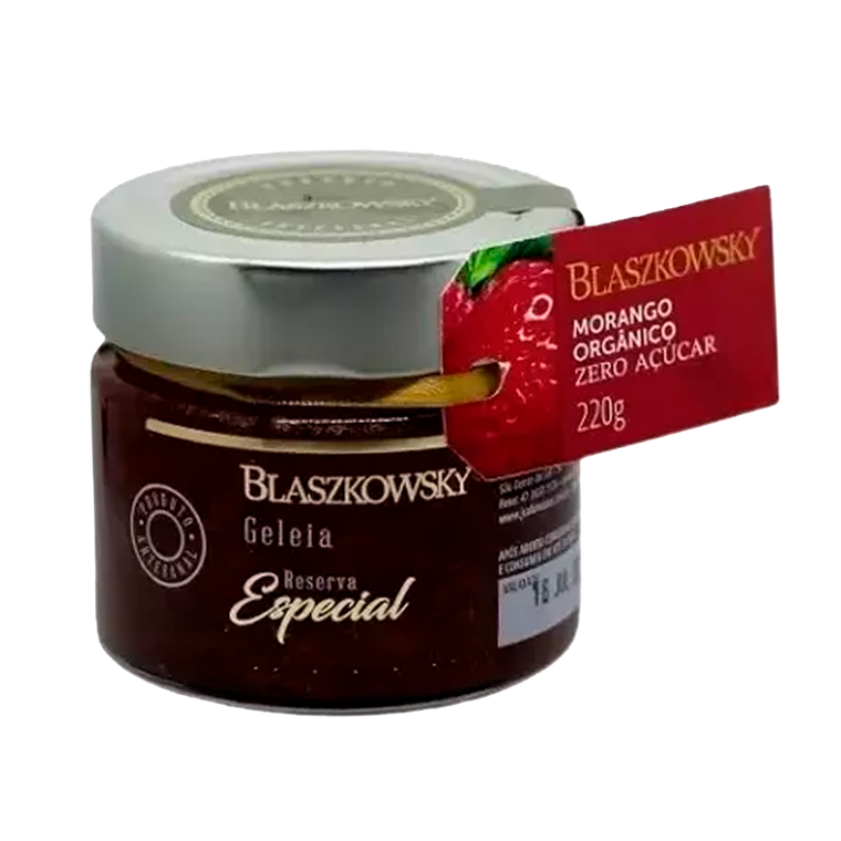 Geleia de Morango zero açúcar Blaszkowsky - 220g — imagem 2