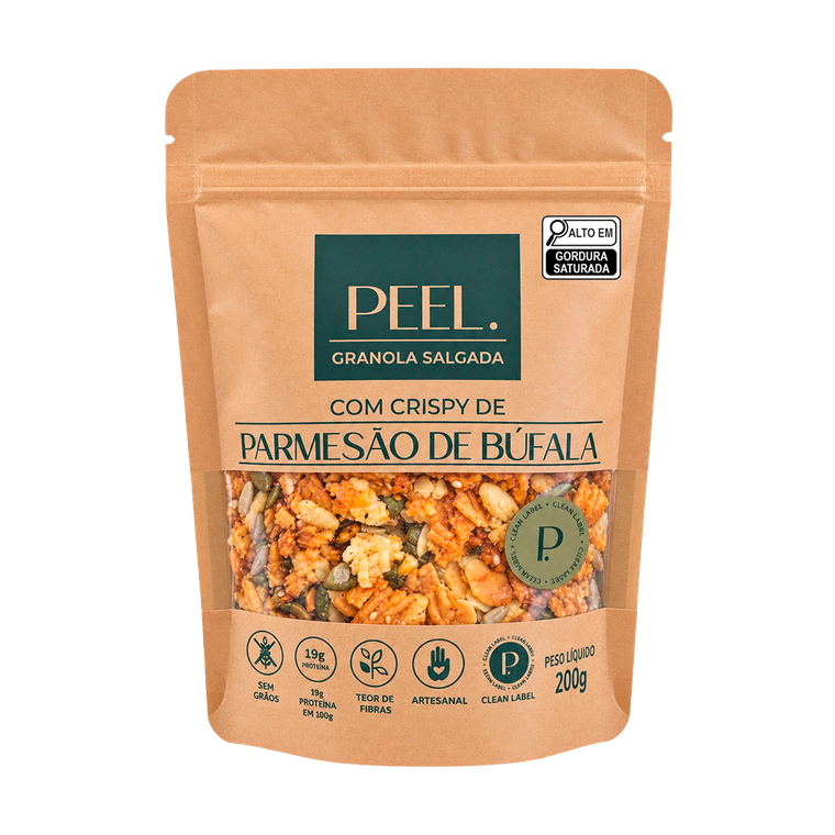 Granola Salgada com Crispy de Parmeão de Búfula Peel - 200g — imagem 2