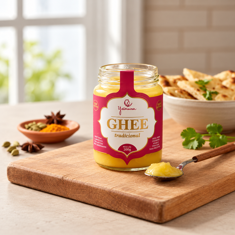Manteiga Ghee Tradicional Yamuna - 300g — imagem 4