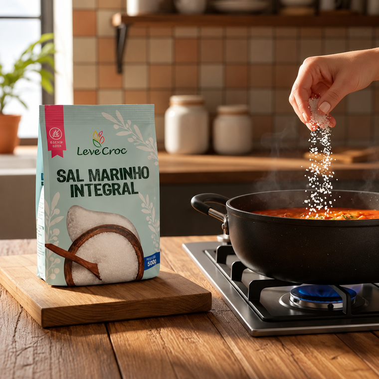 Sal Marinho Integral Leve Croc 250g — imagem 4