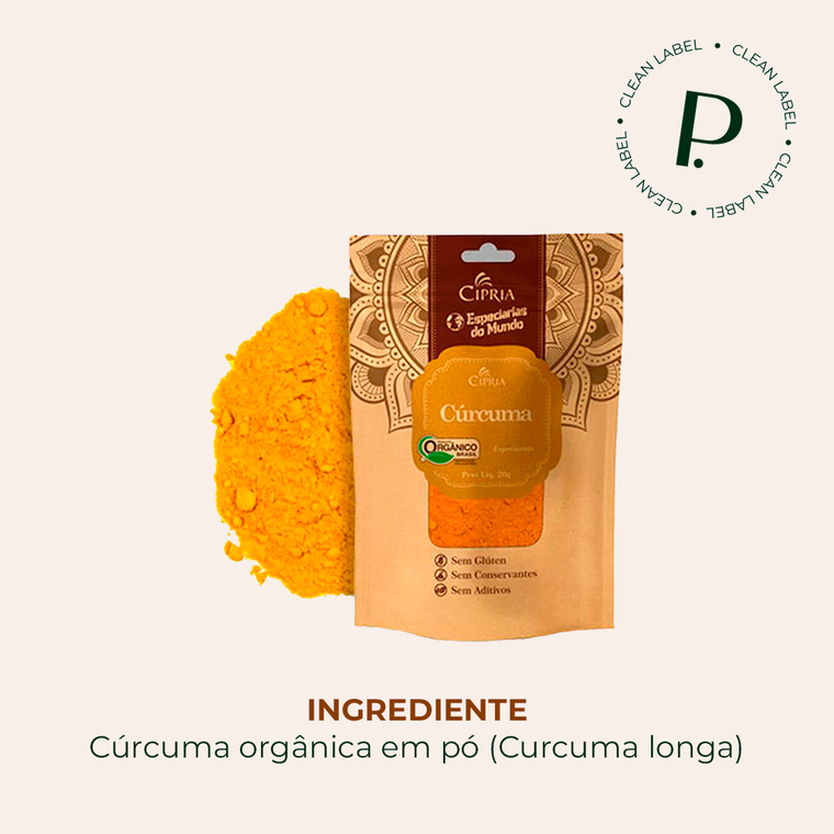 Cúrcuma Orgânica Cipria - 20g — imagem 4
