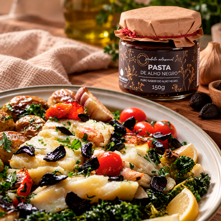 Pasta de alho negro - 150g — imagem 4
