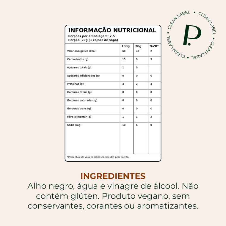 Pasta de alho negro - 150g — imagem 5